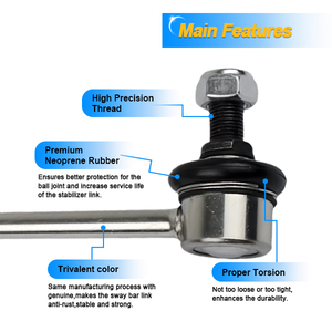 Tự Động Các Bộ Phận Treo Ổn Định <span class=keywords><strong>Sway</strong></span> Thanh Liên Kết Ổn Định Liên Kết 48820-0k030 48820-04020 48820-0k040 48820-60050 Cho Toyota <span class=keywords><strong>Rav4</strong></span> - Product Image 3
