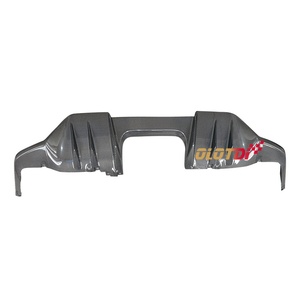 AG JDM Style Carbon Fiber Rear Diffuser Bumper Lip Fins Spoiler <b>Splitter</b> for Honda Civic 11th FL5 Type R 2022-2023 - Product Image 3