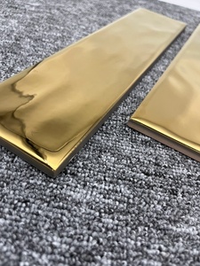 Specchio d'oro con piastrelle per pareti in mattoni d'oro con <span class=keywords><strong>pittura</strong></span> elettrica a grana - Product Image 3