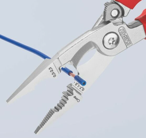 Kìm cho điện cài đặt Chrome mạ, Xử lý cách điện với đa thành phần grips, vde-thử nghiệm - Product Image 4