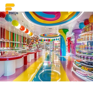 Proyecto de Comercio Minorista Sostenible, Unidad de Exhibición de MDF, Exhibidor de <span class=keywords><strong>Confitería</strong></span> para Vendedores - Product Image 1
