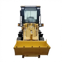 Taijin Load 800KG Diesel Mini Wheel Loader Traktor Loader Hidrolik Penuh Mesin Konstruksi untuk Dijual