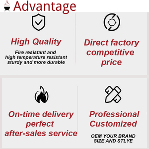 Foyer extérieur en pierre naturelle Table top Boulder Patio Heater Backyard BBQ Dining Set Garden Fireplace Outside Gas Fire Pit - Product Image 3