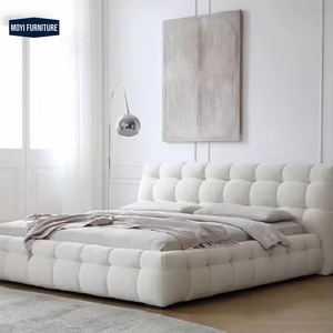 <span class=keywords><strong>Letto</strong></span> King Size Moderno MOYI 180x200 con Struttura in Legno, <span class=keywords><strong>Letto</strong></span> Imbottito di Lusso Stile Italiano, Design Minimalista per Camera da <span class=keywords><strong>Letto</strong></span> Padronale - Product Image 3