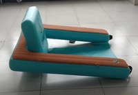 Spatium Pvc Gonflable Point de Goutte d'Eau Flottant Air Dock Plate-Forme Île Flotteurs HANG OUT CHAISE CLASSIQUE