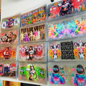 Bền UV Dtf Cup Bọc Sticker Phim Hoạt Hình Khác Nhau Thiết Kế Đội Ngũ Thiết Kế Cup Bút Hơn Mười Ngàn Tùy Chọn Thiết Kế UV Dtf Bọc - Product Image 2