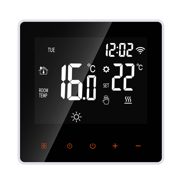 16A Programmable 7days Room Thermostat for Underfloor Heating WiFi Tuya App ME81D
