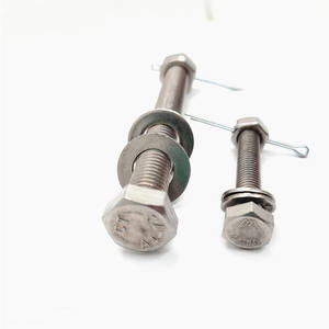 Tornillo de expansión de pared de techo de cemento AISI431 de acero inoxidable de fábrica con pasador de cabeza hexagonal y perno de expansión de fijación de arandela - Product Image 4