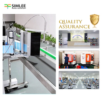 Ligne de montage entièrement automatique étiqueteuse latérale étiqueteuse de surface roulante