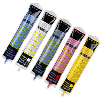 Tinta cocok 700ml 5 warna/set DTG tas tinta Gtx Pro untuk Printer seri Brother GTX