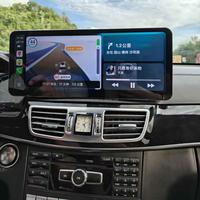 Reproductor Multimedia de Audio y Video 4K de 14.6 Pulgadas con Qualcomm 680 para Radio de Coche para Mercedes Benz Clase E W207 W212 2010-2016 con CarPlay