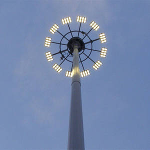 Poste de mástil alto <span class=keywords><strong>LED</strong></span> Q345 poligonal ISO 9001 con iluminación <span class=keywords><strong>LED</strong></span> - Product Image 5