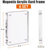 Cadre de présentation transparent classique en gros pour cartes de collection Yugion et One Piece TCG