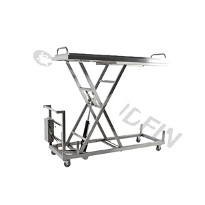 Оборудование для морга, гидравлический подъемник, тележка для морга, передвижная тележка для подъема трупов - Product Image 1