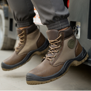 Botas de Seguridad Antiestáticas de Alta Gama con Protección de Tobillo, Anti Impacto, Anti Perforación, Antideslizantes y Resistentes al Desgaste para Trabajo Industrial - Product Image 2