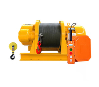Treuil électrique à câble robuste 3, 5, 10 tonnes 220V 380V avec télécommande sans fil pour levage de chantier – Nouveau modèle