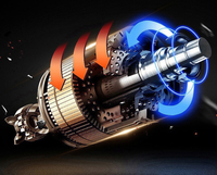 Groupe électrogène diesel ultra silencieux 70 kVA 56 kW avec cabine insonorisée pour usage résidentiel, homologué CE