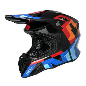 Casque de moto tout-terrain professionnel pour la conduite en plein air, casque ATV, casque de motocross ABS intégral avec double visière - Product Image 2