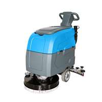 Autolaveuse commerciale autoportée KH-A40 avec brosse de 17 pouces, réservoirs de 35L/40L, alimentation par batterie et protection intelligente contre la surchauffe