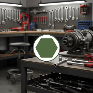 Fervi <b>Impact</b> <b>Socket</b> Wrench Normal Series 12 Point Metric <b>Socket</b> Set - Product Image 3