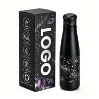 Bouteille d'eau isotherme sous vide en acier inoxydable 304 de 600 ml et 800 ml, forme cola, personnalisable en gros pour marquage d'entreprise