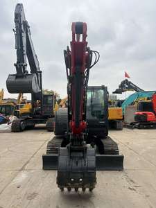 Mini-pelleteuse Yanmar VIO 80 d'occasion de haute qualité, excavatrice sur chenilles de 8 tonnes en bon état à vendre - Product Image 5