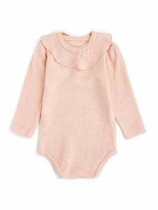 <span class=keywords><strong>Body</strong></span> per Neonati Personalizzato 100% Lana Merino con Colletto Anti-Salivazione Staccabile, Morbido e Leggero per Eczema Atopico, Ideale per Pelli Sensibili - Product Image 2