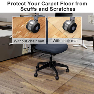 <span class=keywords><strong>Tapis</strong></span> <span class=keywords><strong>de</strong></span> chaise <span class=keywords><strong>de</strong></span> bureau en PVC <span class=keywords><strong>pour</strong></span> planchers en bois dur/moquette <span class=keywords><strong>Tapis</strong></span> <span class=keywords><strong>de</strong></span> protection <span class=keywords><strong>de</strong></span> <span class=keywords><strong>sol</strong></span> en plastique robuste - Product Image 2