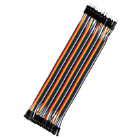 Kabel Jumper Elektronik Dupont dengan Isolasi Karet untuk DIY Line - Berbagai Panjang Adaptor Male/Female