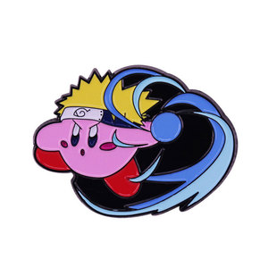 Broches de Aleación de Alta Calidad con Diseño de Anime Rasengan <span class=keywords><strong>Uzumaki</strong></span> Ninja, Estilo Cloisonné, Artesanía en Metal - Product Image 1