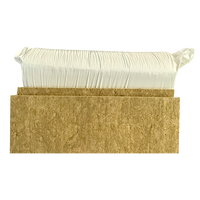 Paneles de Lana de Roca Estándar UET ULC S102 R38 de 9.5 Pulgadas para Paredes con Montantes de Madera, Paneles de Lana Mineral No Combustibles de Clase A1