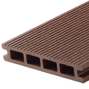 <span class=keywords><strong>Japan</strong></span> Stijl Fijne Strepen Holle <span class=keywords><strong>Wpc</strong></span> Composiet Terrasplanken Met Op Maat Gemaakte Populaire Hout Kunststof Composiet XF-A008 - Product Image 2