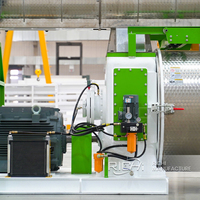 RICHI Moulin à granulés d'aliments à faible coût - Machine de production d'aliments pour animaux, bétail, vaches laitières, volailles et poulets à base de son de riz