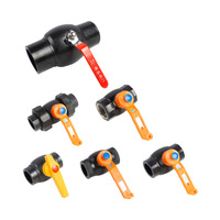 Yixin Pe Raccords de tuyauterie Vanne à boisseau sphérique de soudage Vannes à boisseau sphérique standard sans eau Vanne à boisseau sphérique en PE-HD personnalisable Oem