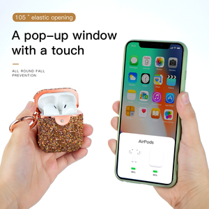 Con paquete de venta al por menor Gliitter diamante Bling caso para los <span class=keywords><strong>Airpods</strong></span> Pro 2/3 Pro - Product Image 5