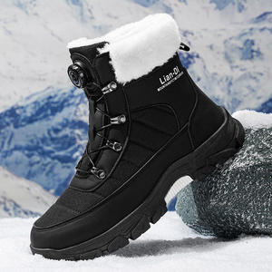 Stivali <span class=keywords><strong>da</strong></span> <span class=keywords><strong>Neve</strong></span> Imbottiti in Cotone per <span class=keywords><strong>Uomo</strong></span> 2025, Caldi e Traspiranti, Scarpe alla Moda per Giovani Uomini - Product Image 4