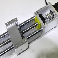 Module linéaire de haute précision, table de travail axe XY, kit de guidage linéaire CNC, table coulissante robotisée, roulement, moteur, PLC Longyao 6061