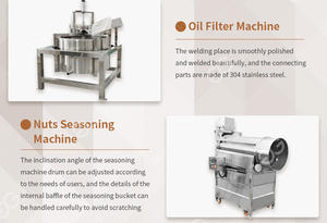 ผู้ให้บริการเครื่องจักรทอดถั่วคั่วขนมทอดถั่วทอดกว้างมะม่วงหิมพานต์ถั่วลิสงเครื่องทอดไฟฟ้าด้วยอากาศร้อน - Product Image 5