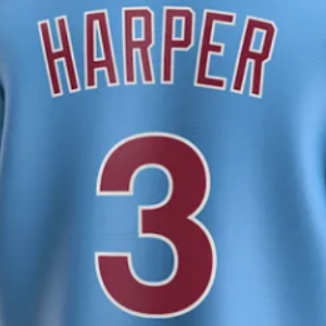 2025 Nueva camiseta de béisbol bordada Philadelphia 3 Bryce <span class=keywords><strong>Harper</strong></span> 7 Trea-Turner - Product Image 6