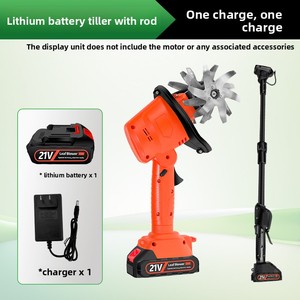 Nouveau décompacteur de sol à <span class=keywords><strong>batterie</strong></span> lithium, petit cultivateur rotatif domestique, motoculteur électrique portatif, micro-tilleur pour jardin et bonsaï - Product Image 6