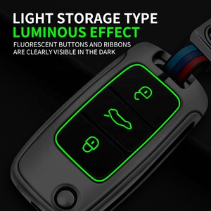 Cho Vw Kẽm Hợp Kim Sang Trọng Mới Với Sao Dừng Bìa Chìa Khóa Cho Chìa Khóa Xe - Product Image 4