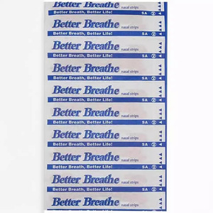 Tiras Nasales Better Breathe con Adhesivo Fuerte para Adultos, Alivio Anti Ronquidos - Product Image 1