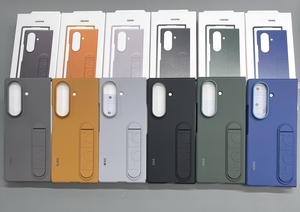 Чехол для телефона из поликарбоната с бизнес-дизайном для ZFold6/ZFold7, противоударный, с подставкой-держателем для защиты складного экрана - Product Image 2