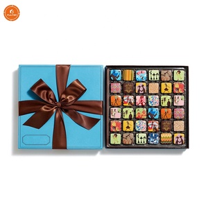 Cajas de Cartón Kraft Negras Personalizadas para Donas, Postres, Dulces, Bombones, Bodas, Chocolates - Product Image 6
