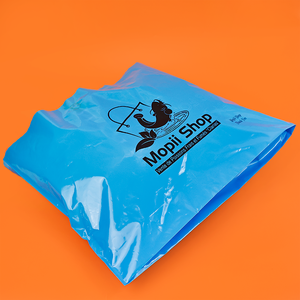 Borse in Plastica Personalizzate Resistenti per Shopping, Abbigliamento, <span class=keywords><strong>Scarpe</strong></span> e Regali con Manici in Plastica - Product Image 5