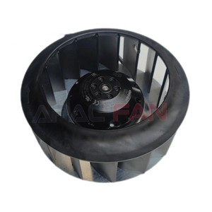 พัดลมแบบแรงเหวี่ยงโค้งหลัง R2E180-AT06-15 ขนาด 180 มม. 230VAC 2500 รอบต่อนาที 350CFM 115 วัตต์ แบบโรเตอร์ภายนอก สำหรับเครื่องปรับอากาศ - Product Image 1