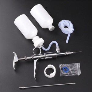 Seringue Vétérinaire Métallique Automatique Continue Multifonction 0,5~5 ml pour Bétail avec Bouteilles - Product Image 4