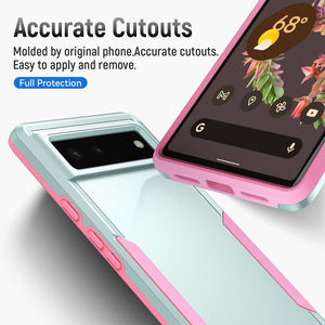 <span class=keywords><strong>Coque</strong></span> de Téléphone Antichoc Mat en PC Dur et TPU Leyi, Vente en Gros d'Accessoires pour Google <span class=keywords><strong>Pixel</strong></span> 6 Pro - Product Image 3