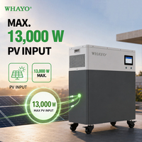 Système solaire domestique tout-en-un Whayo 15 kWh 16 kWh avec batterie LiFePO4 et onduleur hybride 6,5 kW 8,2 kW 11,2 kW