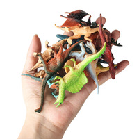 yxs Ensemble de figurines de dinosaures réalistes transfrontalier : Pterosaure, Canglong, Tyrannosaure Rex, type crocodile